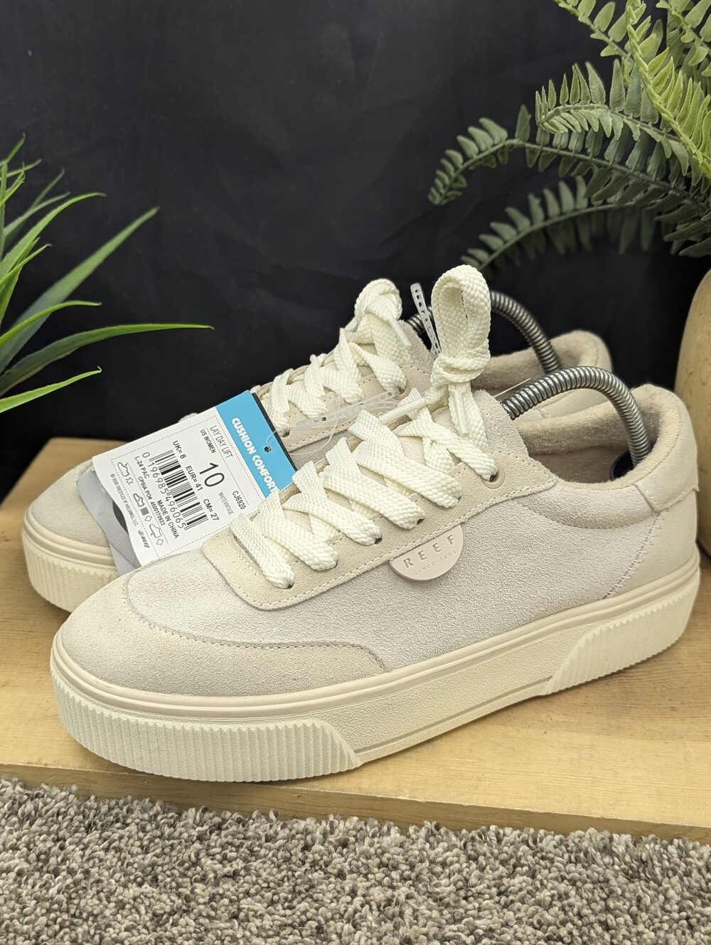 Reef Lay Day Rift Women's Size 10 Leather Suede Shoes ***Price Is Firm********